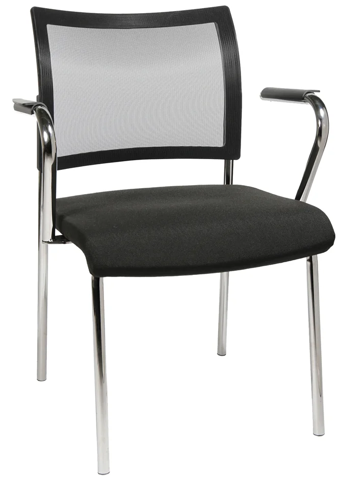 Topstar Chaise de bureau 'filet Visit 10', noir Grand Paris Fournitures Topstar Chaise de bureau 'filet Visit 10', noir – Image 5