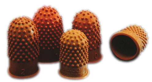 Rexel Doigtier, taille 00 - diamètre: 17 mm, orange