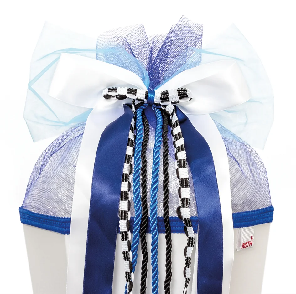 ROTH Pochette 'Speed', blanc/bleu/noir en 70% polyester et