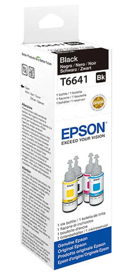 EPSON Encre T6644 pour EPSON EcoTank, flacon, jaune