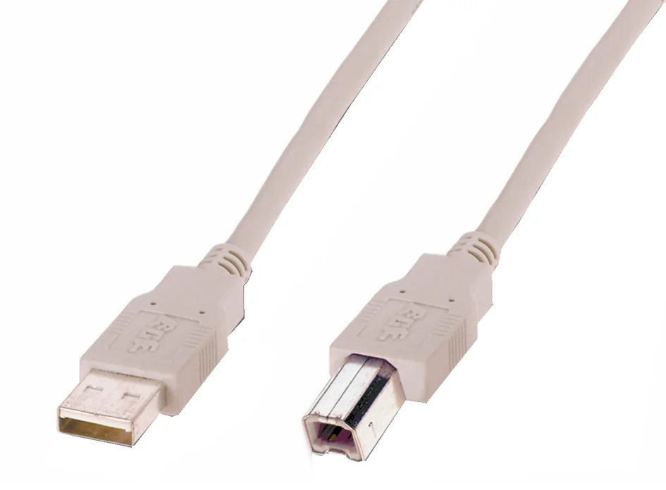 DIGITUS USB 2.0 Kabel, USB-A - USB-B Stecker, 3,0 m, schwarz