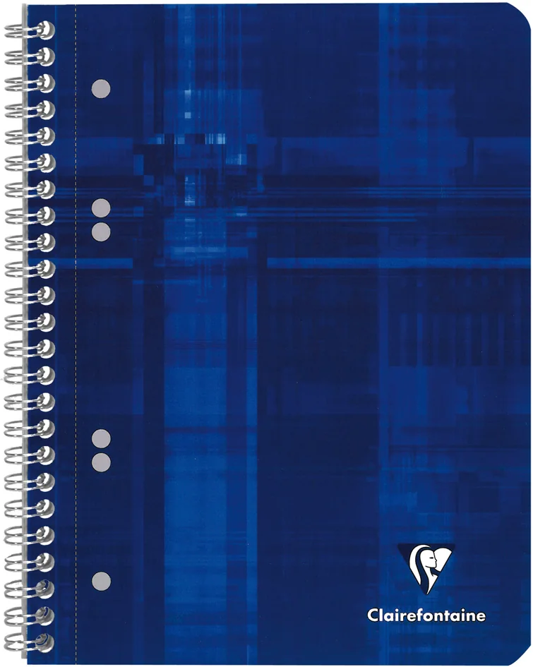 Clairefontaine Cahier spiralé, A5, ligné 8 mm, 160 pages