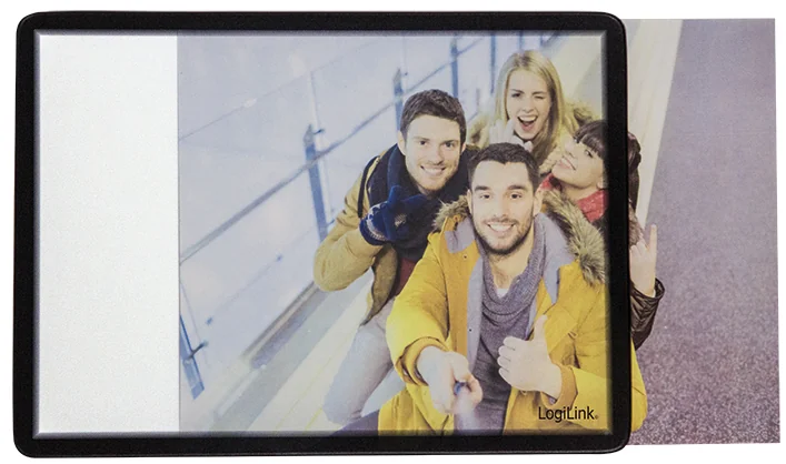 LogiLink Tapis de souris avec insertion de photo,