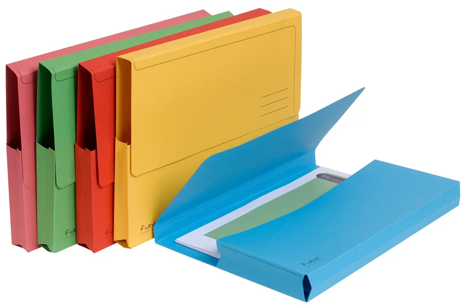 EXACOMPTA Pochettes documents FOREVER, A4, assorti