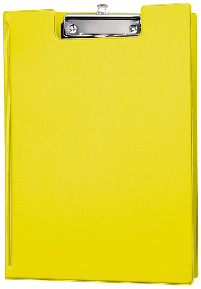 MAUL Porte-bloc à pince, plastifié A4, rose vif