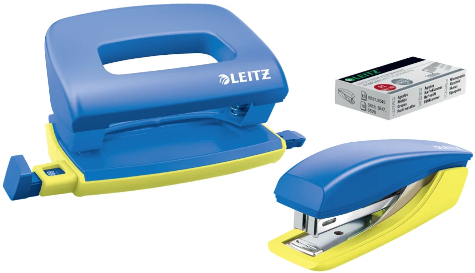 LEITZ Kit mini agrafeuse & mini perforateur Urban Chic