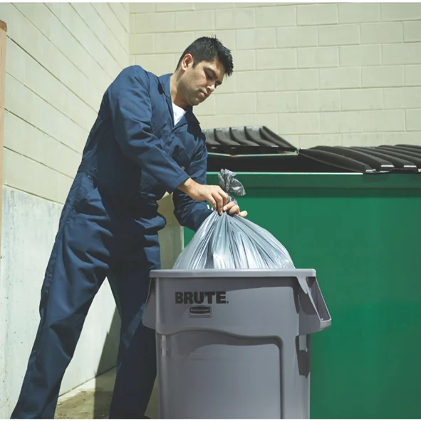 Rubbermaid Collecteur BRUTE 75,7 litres, en PP, bleu Grand Paris Fournitures Rubbermaid Collecteur BRUTE 75,7 litres, en PP, bleu – Image 3