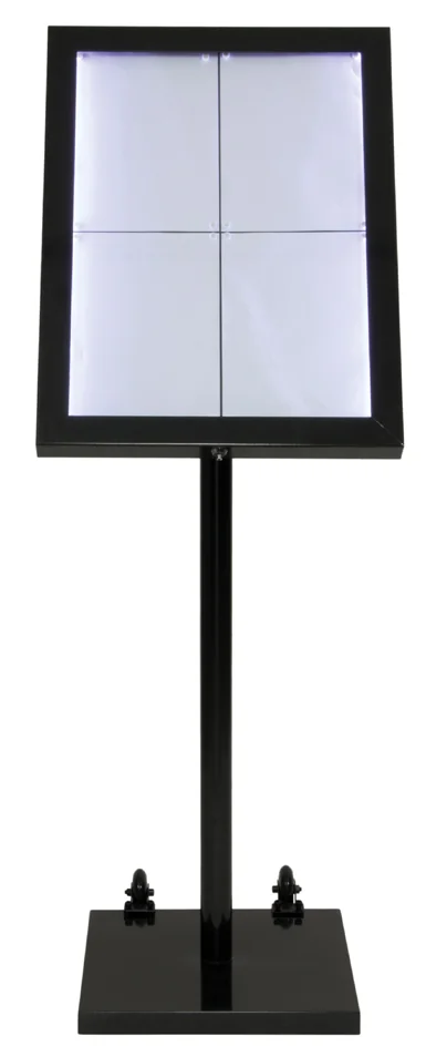 Securit Roulettes pour vitrine d'affichage LED / porte-menu