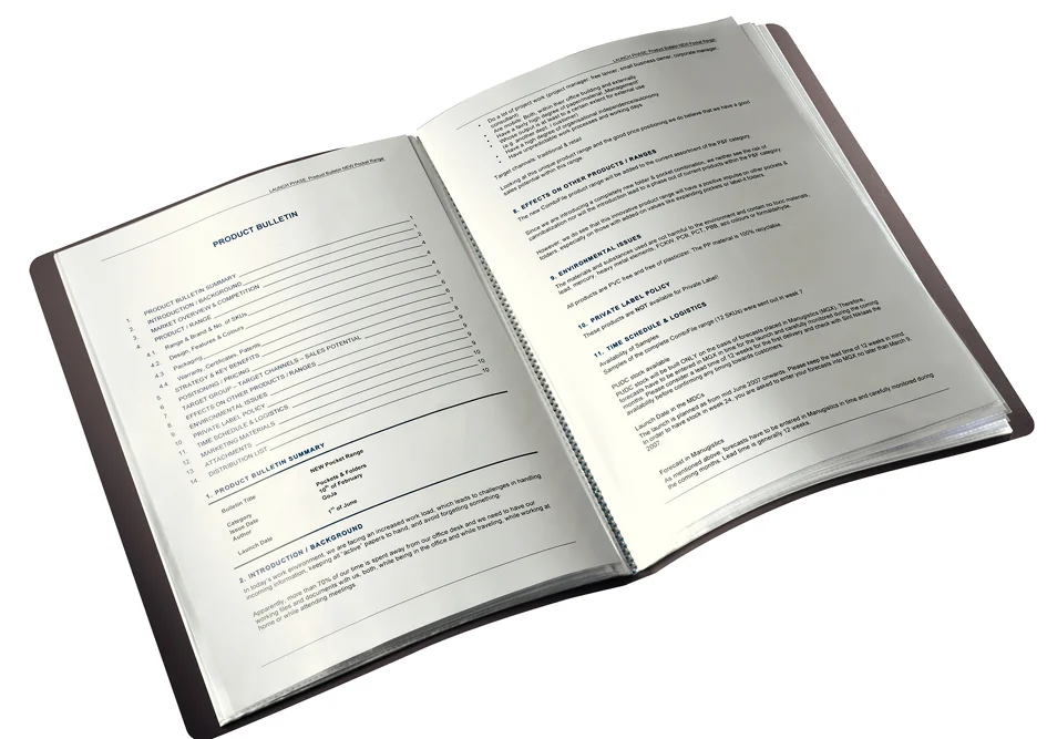 LEITZ Protège-documents Solid, A4, PP, 40 pochettes, noir Grand Paris Fournitures LEITZ Protège-documents Solid, A4, PP, 40 pochettes, noir – Image 6