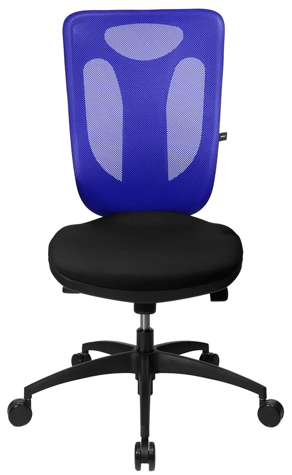Topstar Fauteuil de bureau 'Net Pro 100', noir/bleu Grand Paris Fournitures Topstar Fauteuil de bureau 'Net Pro 100', noir/bleu – Image 3