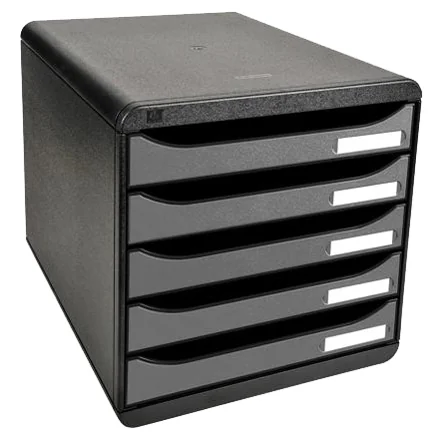 EXACOMPTA Module de classement BIG-BOX PLUS, 5 tiroirs,