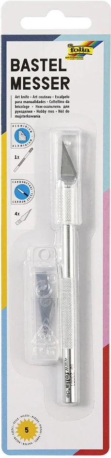 folia Scalpel / cutter de bricolage inclus lames de rechange