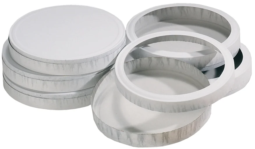 folia Boîte à fromage, diamètre: 110 mm, blanc