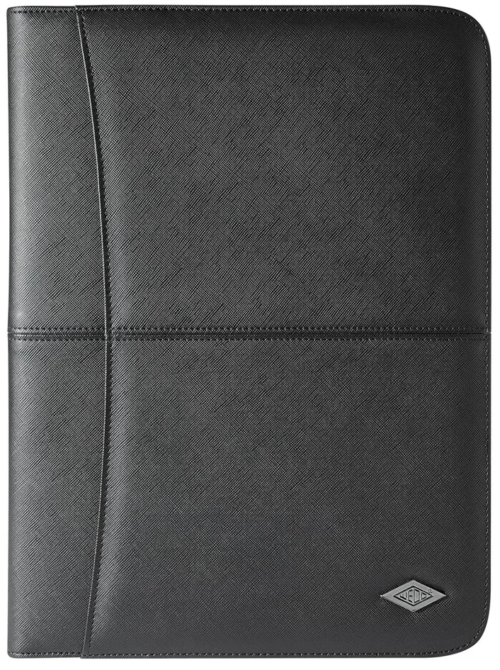 WEDO Chemise de conférence Accento, A4, similicuir, noir