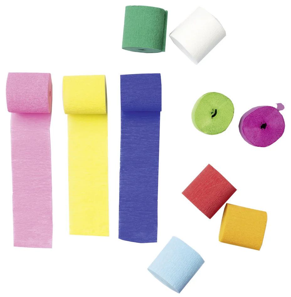 folia Banderolle de papier crépon, (l)50 mm x (L)10 m