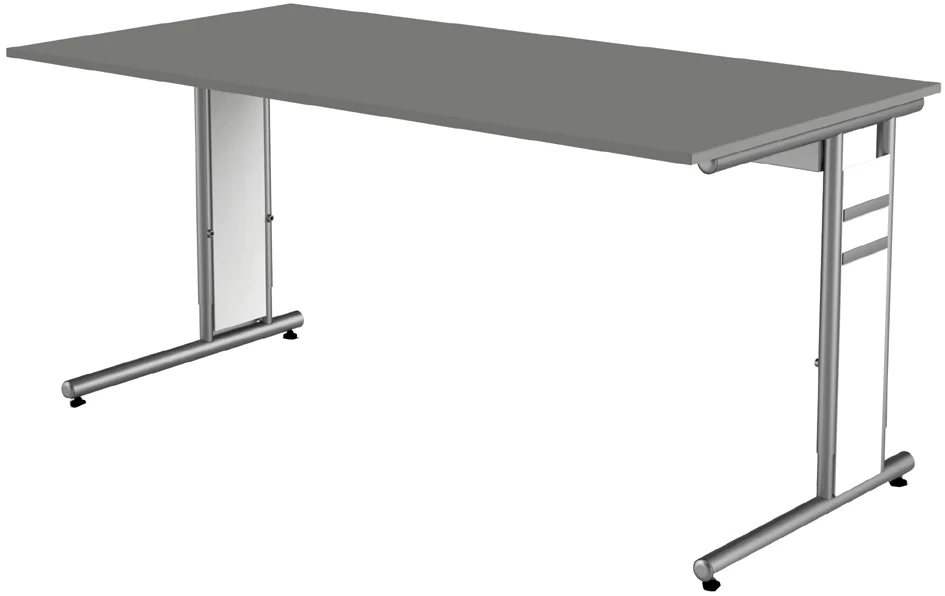 kerkmann Bureau Form 4, (L)1.600 mm, wengé Grand Paris Fournitures kerkmann Bureau Form 4, (L)1.600 mm, wengé – Image 5