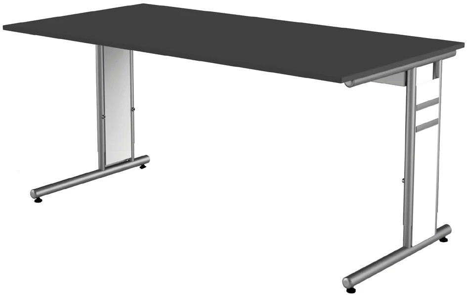 kerkmann Bureau Form 4, (L)1.600 mm, wengé Grand Paris Fournitures kerkmann Bureau Form 4, (L)1.600 mm, wengé – Image 7