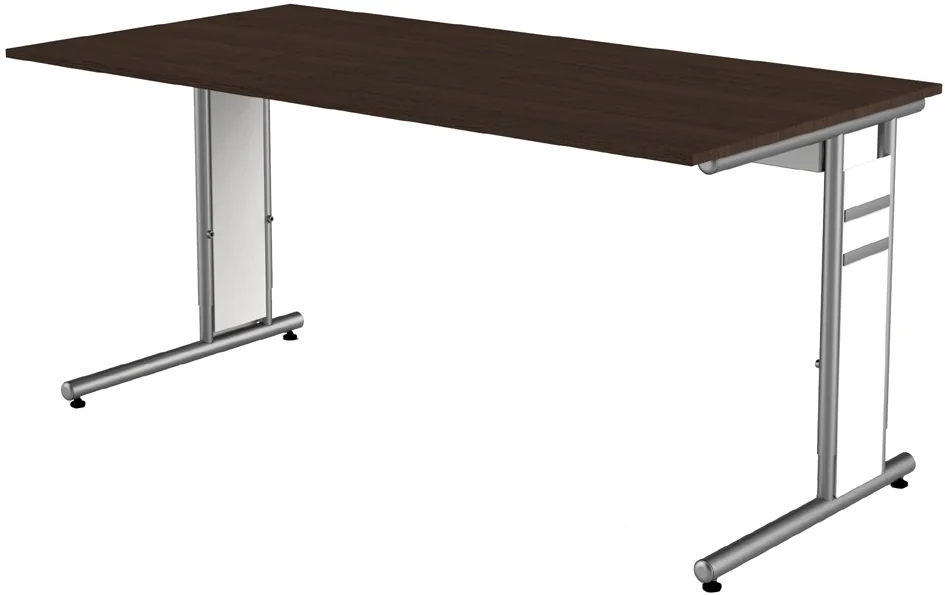 kerkmann Bureau Form 4, (L)1.600 mm, wengé Grand Paris Fournitures kerkmann Bureau Form 4, (L)1.600 mm, wengé – Image 8