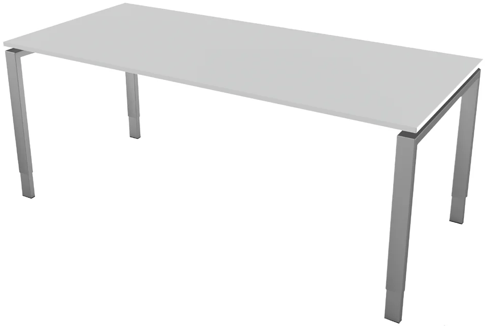 kerkmann Table annexe Form 5, support 4 pieds, graphite Grand Paris Fournitures kerkmann Table annexe Form 5, support 4 pieds, graphite – Image 3