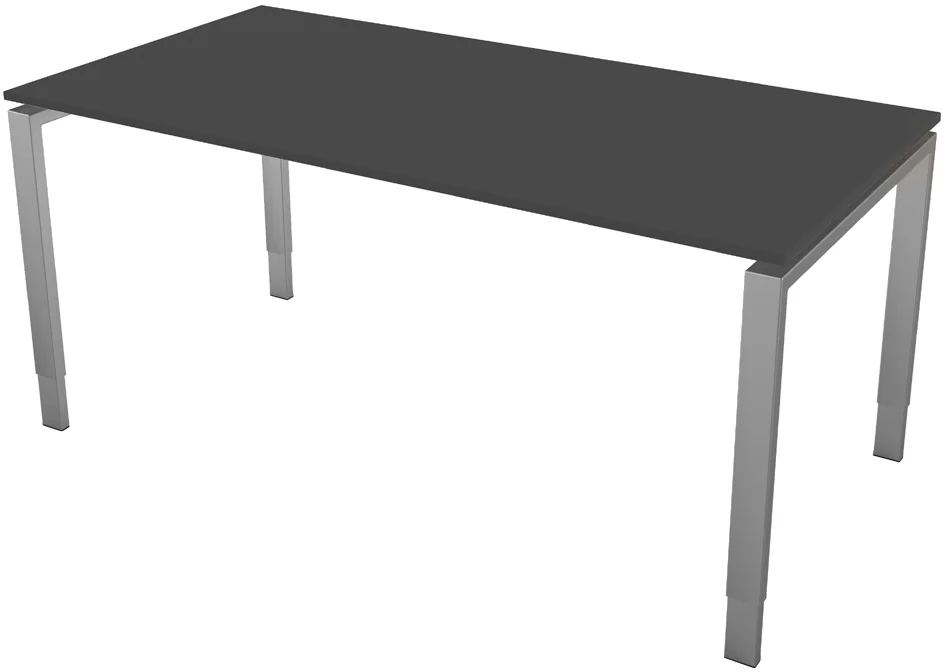 kerkmann Table annexe Form 5, support 4 pieds, graphite Grand Paris Fournitures kerkmann Table annexe Form 5, support 4 pieds, graphite – Image 9