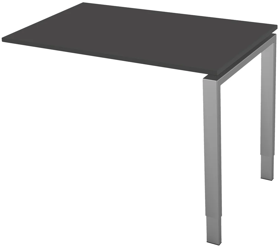 kerkmann Table annexe Form 5, support 4 pieds, graphite Grand Paris Fournitures kerkmann Table annexe Form 5, support 4 pieds, graphite – Image 12