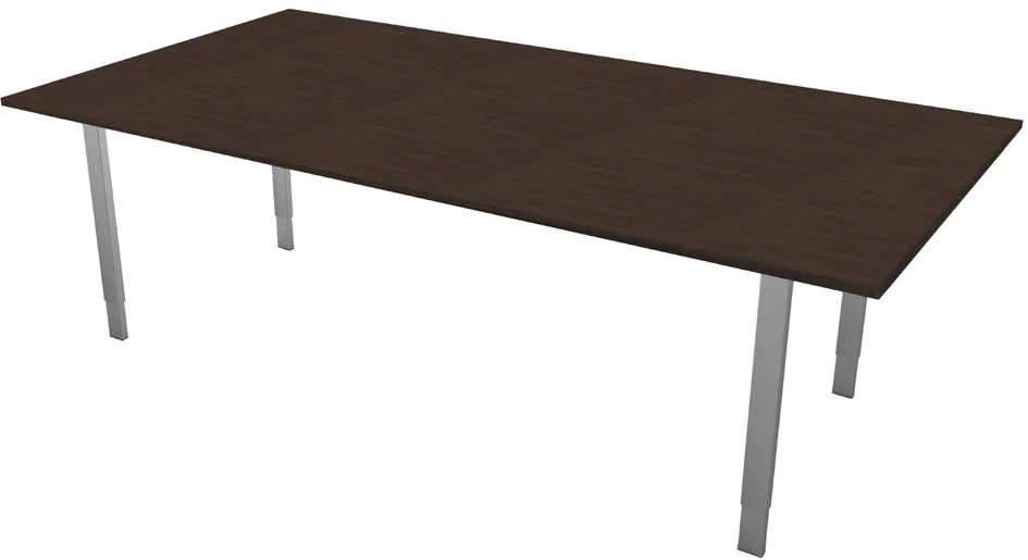 kerkmann Table de conférence Form 5, (L)2.000 mm, gris clair Grand Paris Fournitures kerkmann Table de conférence Form 5, (L)2.000 mm, gris clair – Image 5