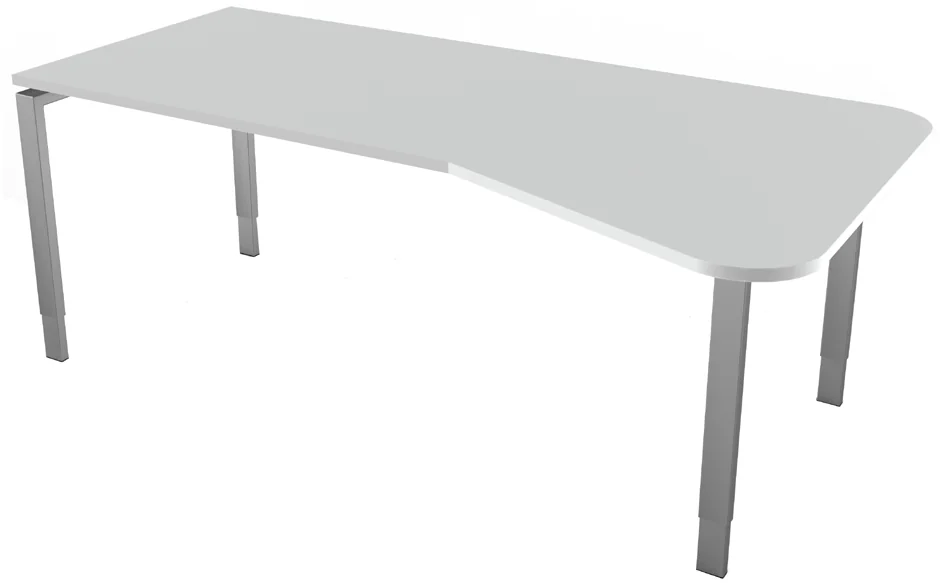 kerkmann Table annexe Form 5, support 4 pieds, graphite Grand Paris Fournitures kerkmann Table annexe Form 5, support 4 pieds, graphite – Image 4