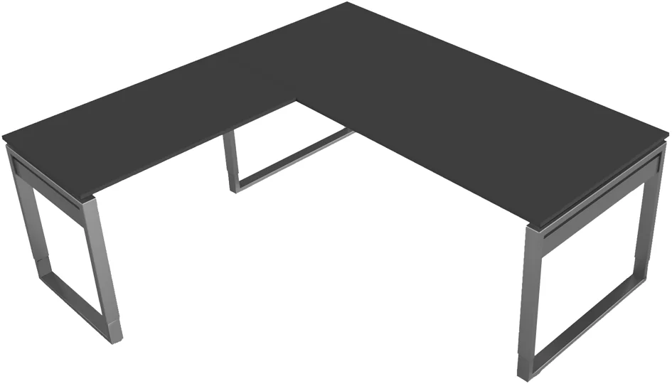 kerkmann Table annexe Form 5, piètement cadre, graphite Grand Paris Fournitures kerkmann Table annexe Form 5, piètement cadre, graphite – Image 10