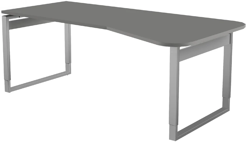 kerkmann Table annexe Form 5, piètement cadre, graphite Grand Paris Fournitures kerkmann Table annexe Form 5, piètement cadre, graphite – Image 8