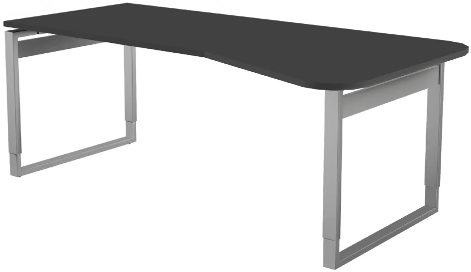 kerkmann Table annexe Form 5, piètement cadre, graphite Grand Paris Fournitures kerkmann Table annexe Form 5, piètement cadre, graphite – Image 11