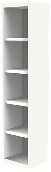 kerkmann Etagère, 4 étagères, 5 hauteurs de classeur, blanc Grand Paris Fournitures kerkmann Etagère, 4 étagères, 5 hauteurs de classeur, blanc – Image 3