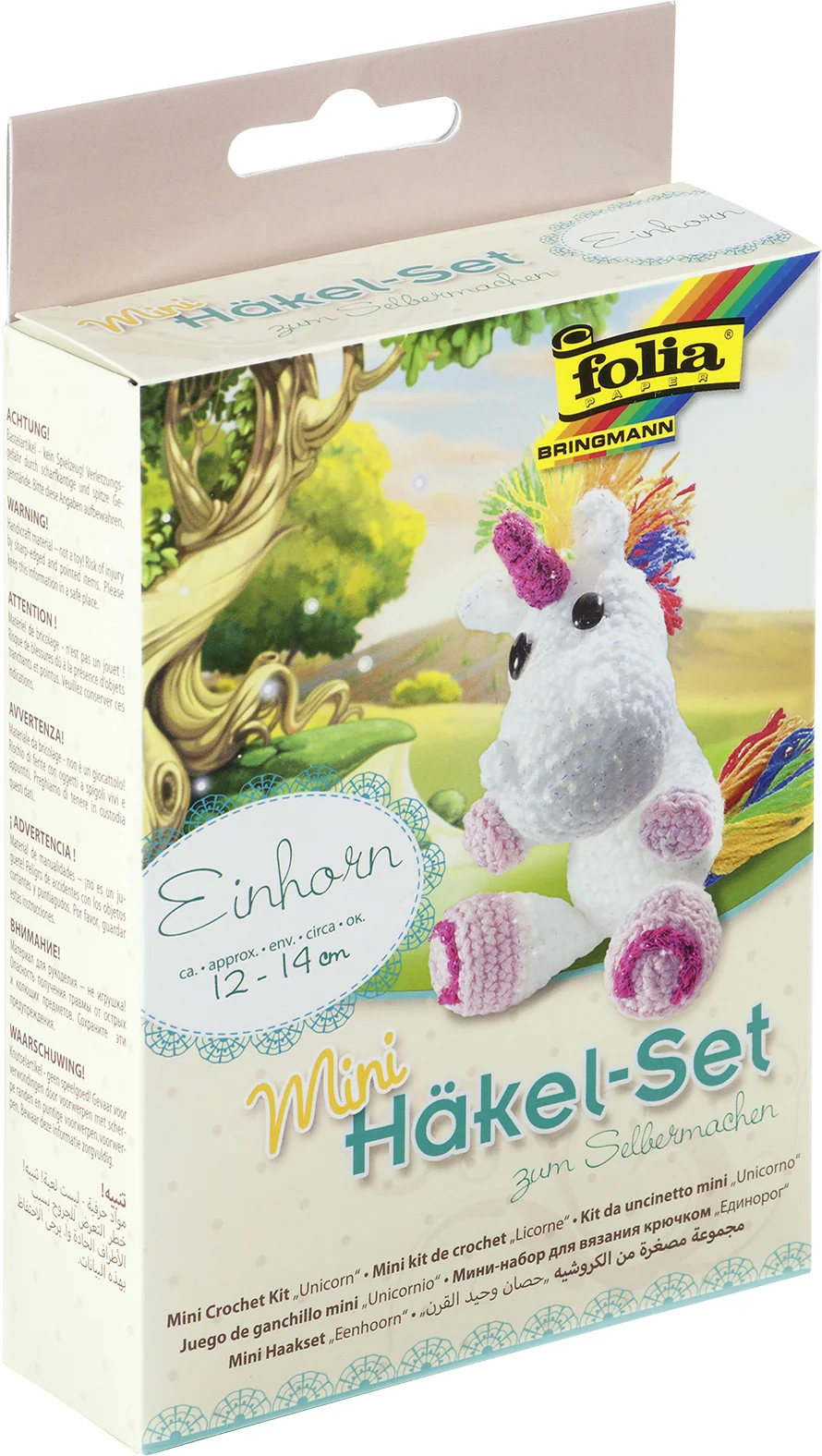folia Mini kit de crochet 'Licorne'