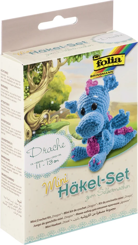 folia Mini kit de crochet 'Dragon'