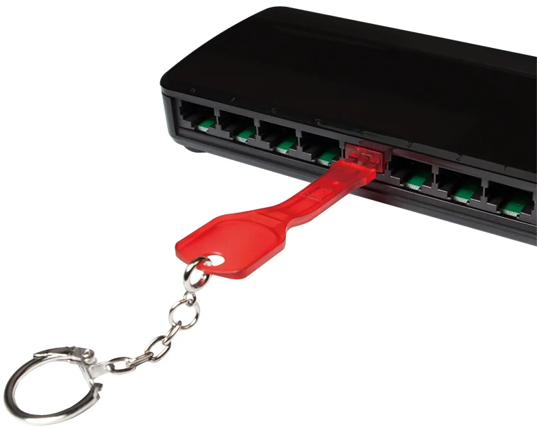 LogiLink Verrou de sécurité port RJ45, 10 verrous