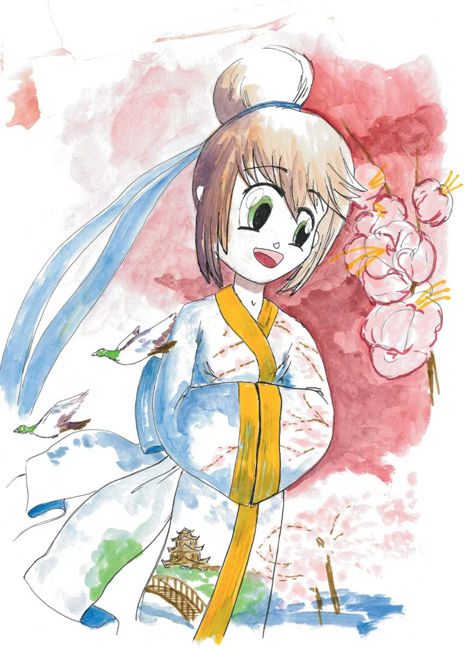 SAKURA Set Manga Koi Coloring Brush, étui de 6