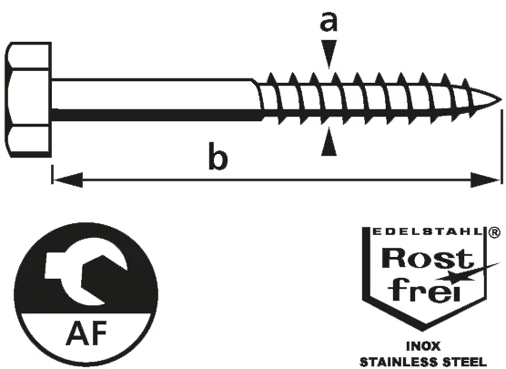 suki. Tire fond, acier inoxydable, 8,0x60 mm, 10 pièces,