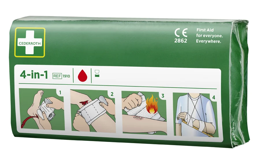 CEDERROTH Bandage hémostatique 4-en-1, universel