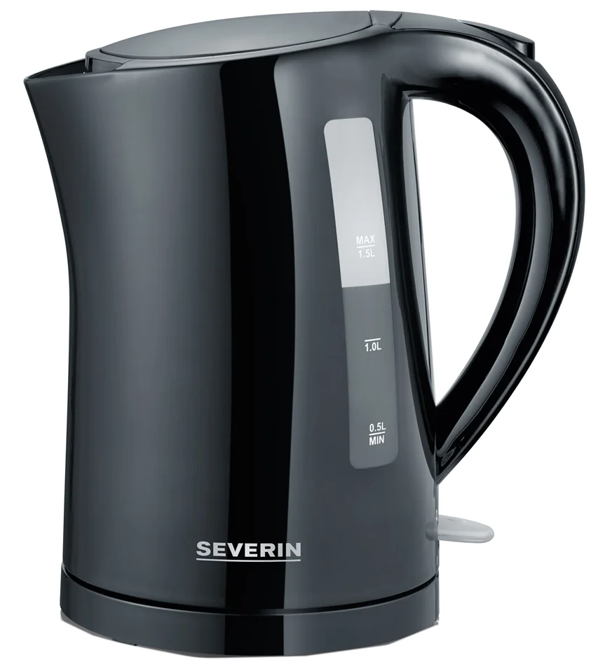 SEVERIN Bouilloire électrique WK 3498, sans fil, noir