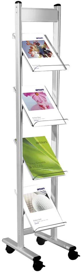 kerkmann Présentoir à brochures Ecoline, pour 12 x A4