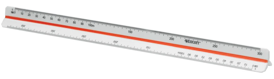 WESTCOTT Echelle de réduction arpentage-géomètre