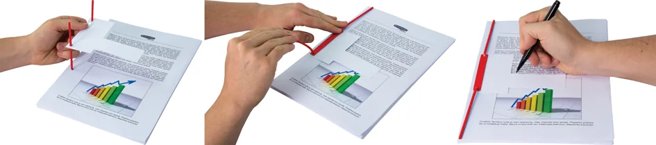 Fellowes Relieur d'archives BANKERS BOX BBD, rouge