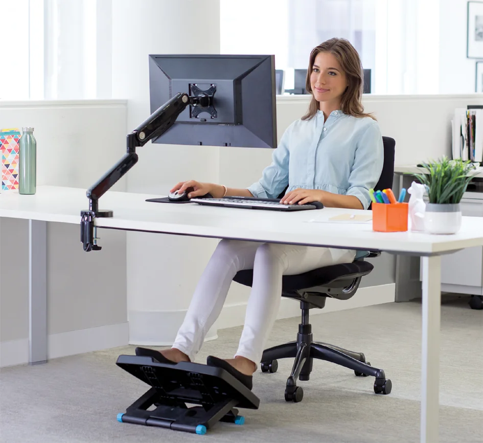 Fellowes Bras porte-écran Platinum Series, noir