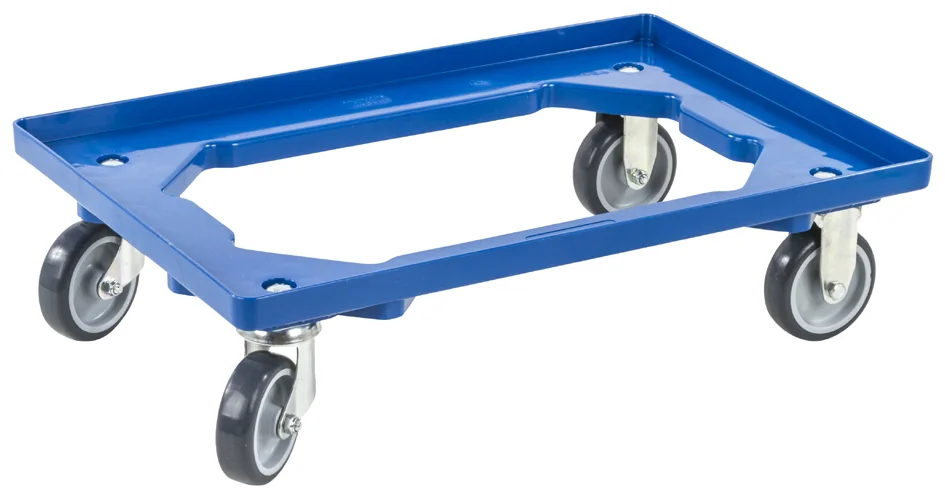 allit Chariot de transport ProfiPlus EuroRoll OS 600, bleu