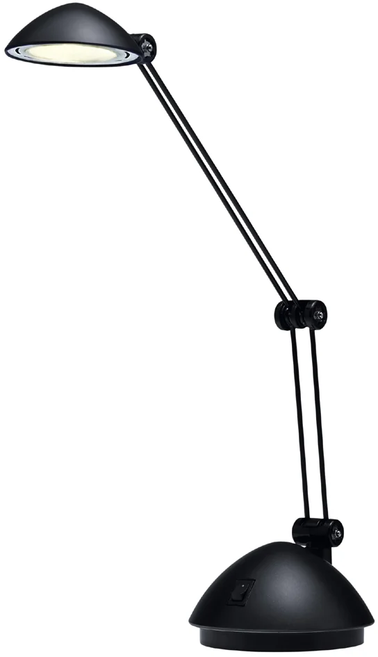 Hansa Lampe de bureau à LED Space, argent satiné