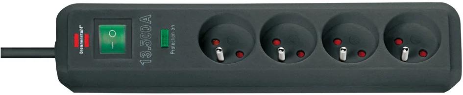 brennenstuhl Prolongateur multiprise 'Eco-Line', 4 prises