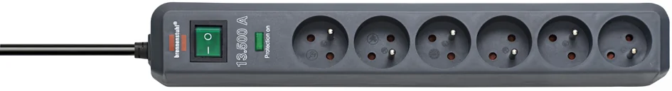 brennenstuhl Prolongateur multiprise 'Eco-Line', 6 prises
