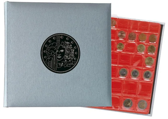 EXACOMPTA Classeur numismatique, 245 x 250 mm, bordeaux