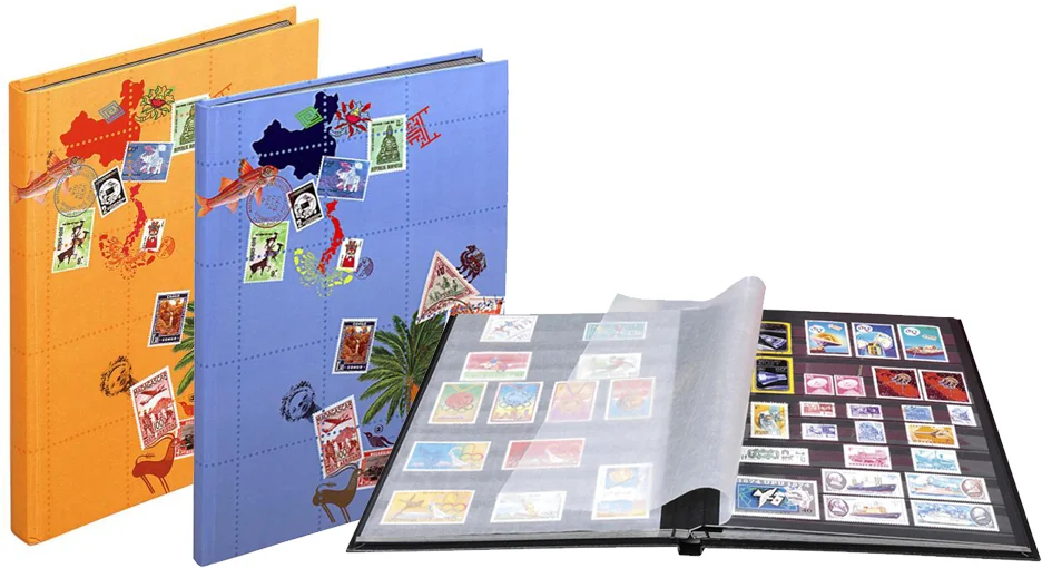 EXACOMPTA Album de timbres Globetrotter, 225 x 305 mm