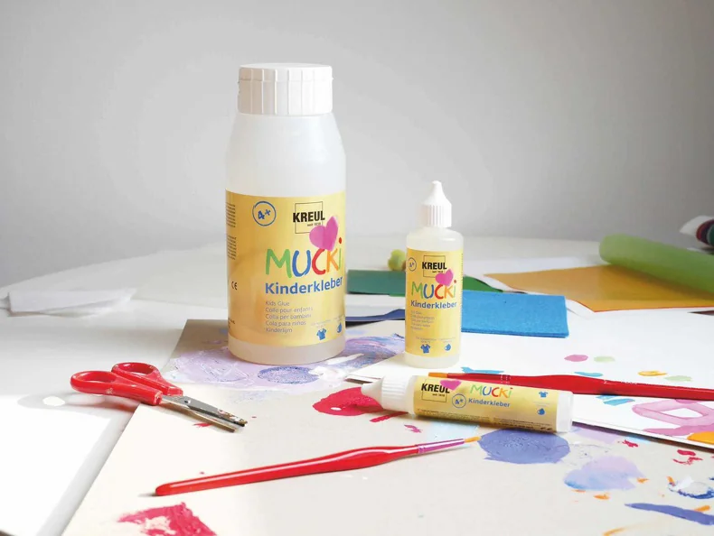 KREUL Colle pour enfants 'MUCKI', bouteille de 80 ml