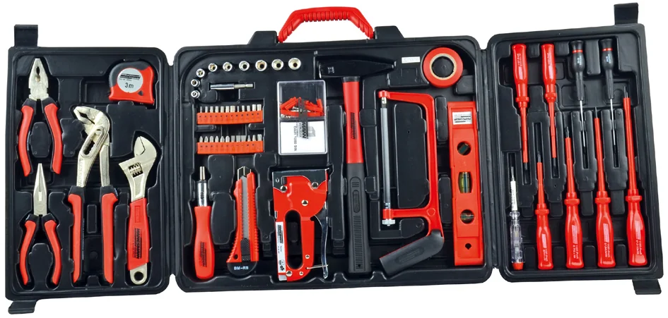 BRÜDER MANNESMANN Jeu d'outils, 60 pièces, coffret